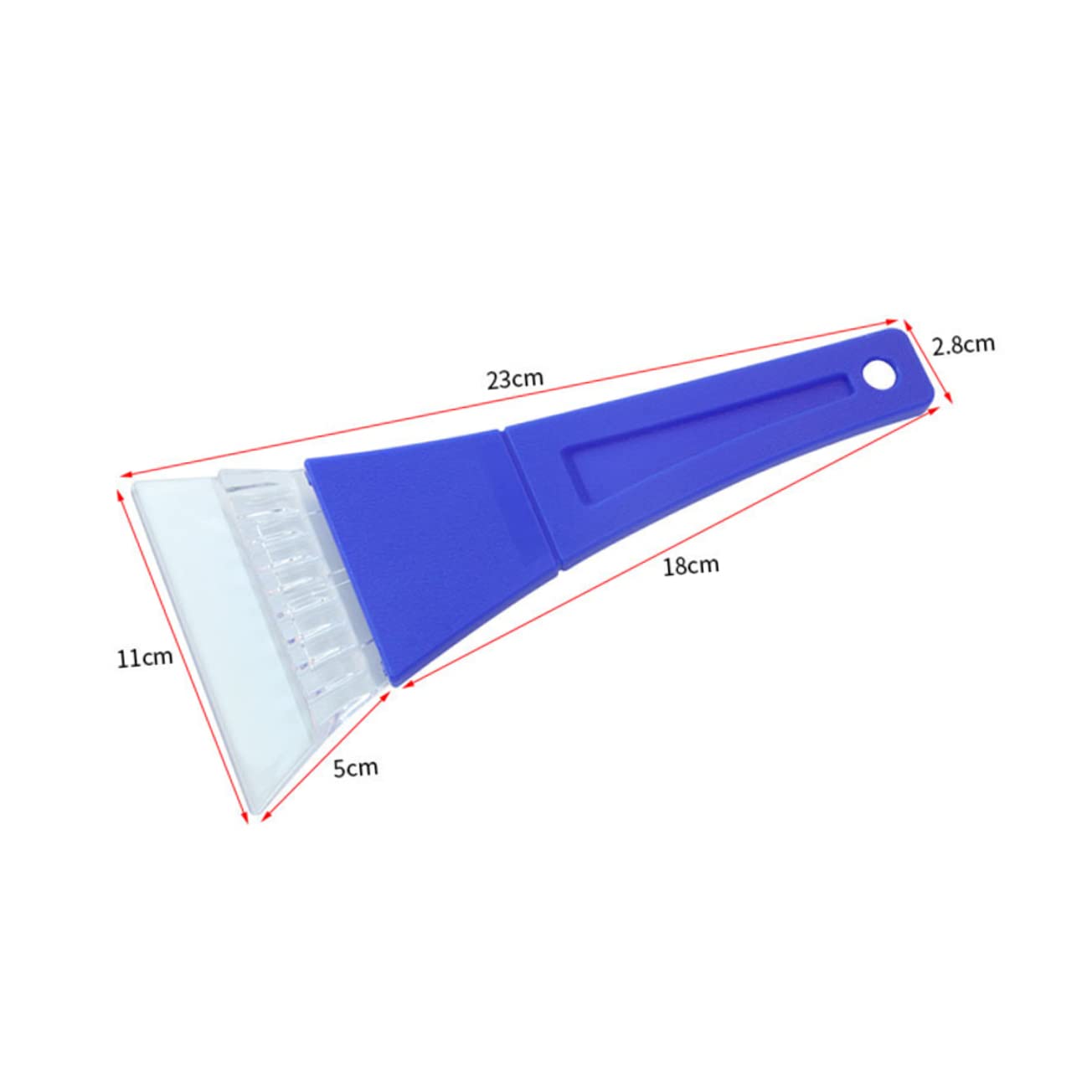 CIYODO Car Ice Scraper 3pcs Auto Ice Shovel Slip Handle Car Windshield Deicing Tool