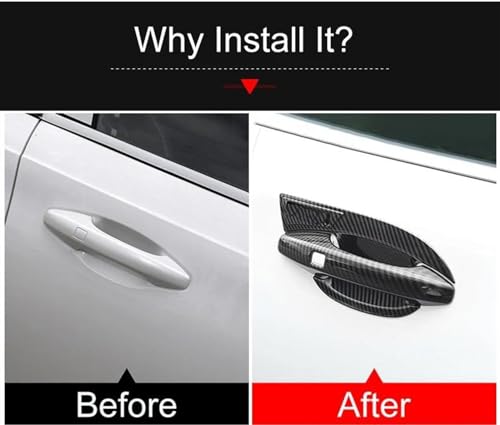 Tapa embellecedora protectora de cuenco de puerta para Haval H6 3.ª Gen 2
