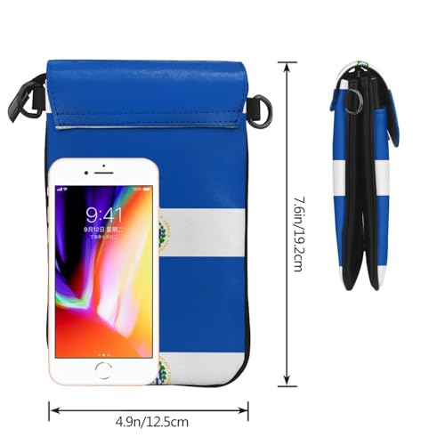 El Salvador Small Cell Phone Purse Women's small crossbody bag with adjustable shoulder strap3