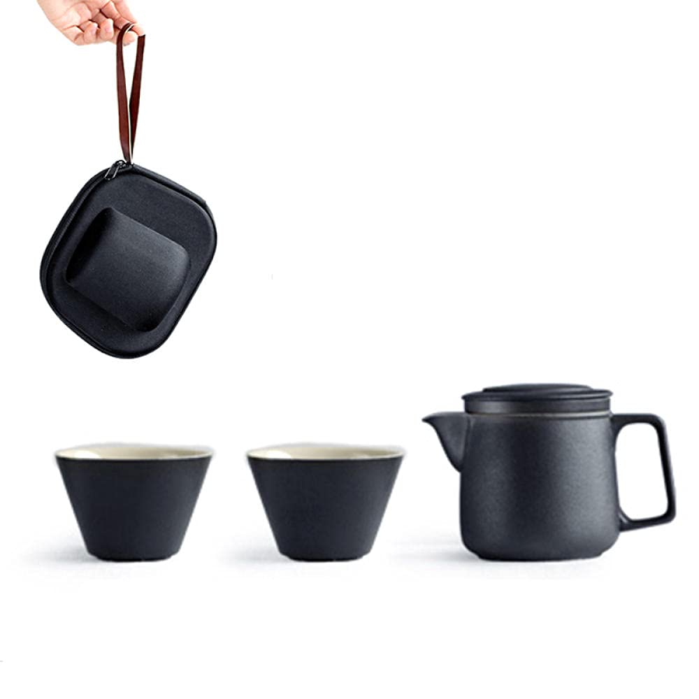 Tetera Juego De Té Teapot Tetera De Té Tea Kettle Tetera Filtro De Cerámica Tetera Tetera Tea Set Portátil Taza Rápida Oficina Taza Fluir Taza Pequeño Té Juego De Té
