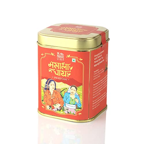 Image of The Pahadi Story Masala Chai 350g (175g x 2) - Assam Harvest Blend with 100% Natural Spices, Rainy Season Special Tea Powder, Aromatic Chai Masala