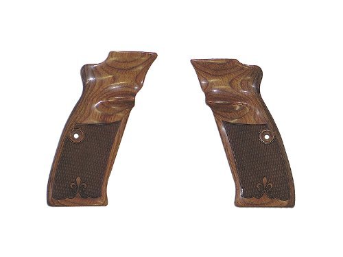 Amazon | アルタモント CZ75用 チェッカー 木製グリップ 茶色