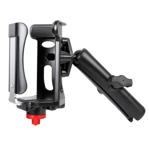 Portavasos universal con brazo doble de 5.91" y bola de 1" miniatura 1