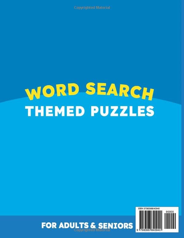 Extra Large Print Easy Word Search: Jumbo Wordfind Puzzle Book for Seniors and Adults, Relaxing and Anti-Eye Strain Big Font - Image 2