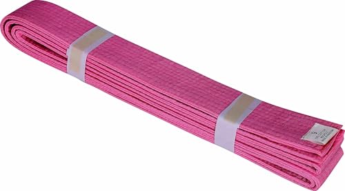 MACS Martial Arts Solid Color Karate Belt (Pink, 3)