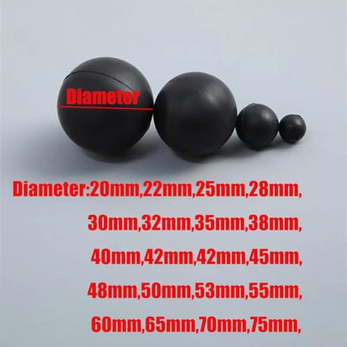 Balles en caoutchouc haute élasticité pour décolmatage de tamis 48mm - 2