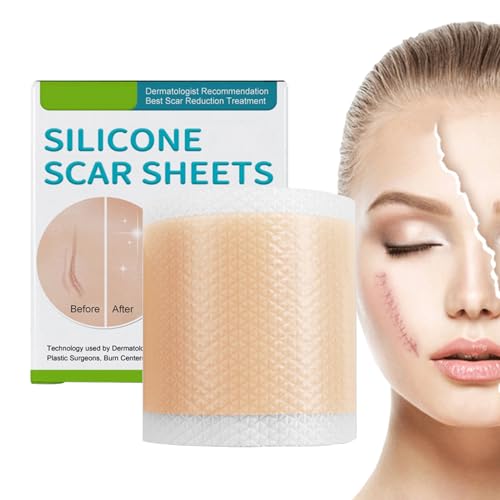 Sábanas de cicatrices de silicona, tirada de cinta adhesiva, para quemar, abdominoplastia, queloid, sección C