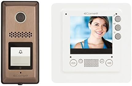 3.5 Video Intercom Kit with Slim Monitor by Comelit HFX-720MS by COMELIT