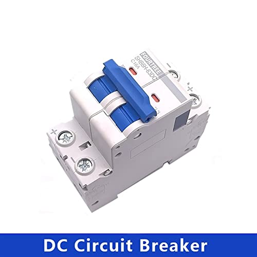 Disjoncteur MCB 2 pôles DC 250V interrupteur air voiture électrique - 4