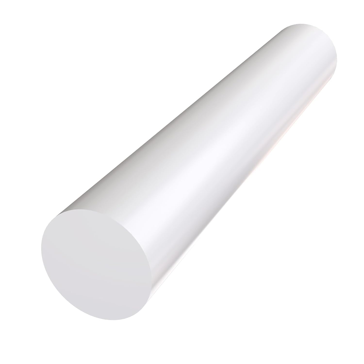 Defendifend Round Acetal Copolymer Rods 13-Inch Length Black Acetal Copolymer Rod Rigid Wear-Resistant Machinable Long Acetal Rods (POM rods) (1, Black, 3 X 13 inch)