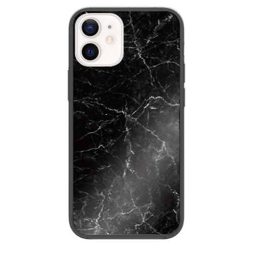 ONLYOU iPhone 12 mini �p �P�[�X magsafe�Ή� ���� �؍� �w�ʃK���X tpu �A�N���� �K���X �嗝�Ε� �V���v�� ���� �j�� ���f�B�[�X �����Y �J�o�[ ������ iphone12�~�j ���킢�� (iPhone12mini 