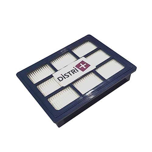 Distri+ - Filtre Hepa Compatible pour aspirateur NILFISK : Power P10, P20, P40, GD10, VP300, VP600, Saltix 10, 1471250600, 1471250500