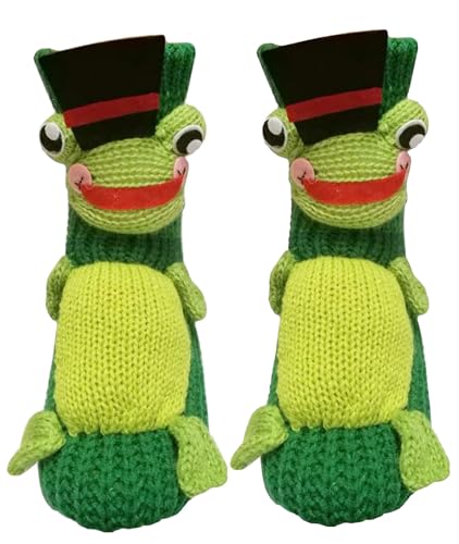 Image of Women's Non-slip Household Floor Socks Knit Casual Animals Slippers Socks Christmas Stockings Decor