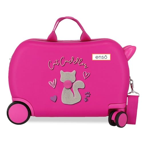 Bagage pour enfant Cat Cuddler rose parfait en voyage