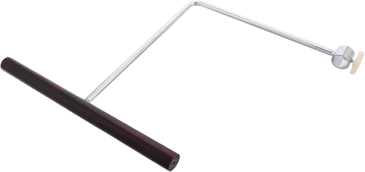 Heavy Duty L-Shaped Pants Hanger for Male Mannequin, Red Wood Color Metal Trouser Display Rack for Retail Store Fixtures and Closet Organization