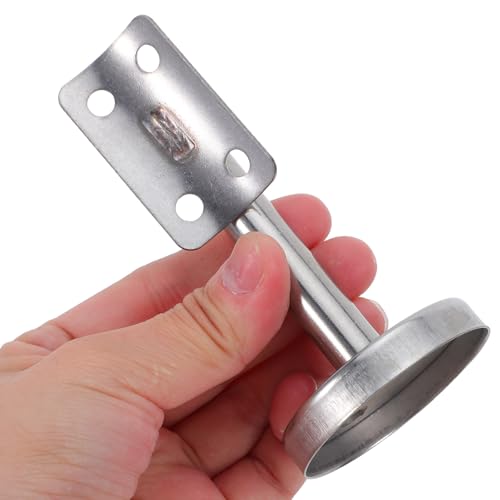 Soportes para pasamanos acero inoxidable base redonda PLAFOPE 5