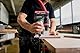 metabo Akku-Kantenfräse FMV 18 LTX BL 8-18V, Brushless-Motor, 4800-29000 U/min, 6/8 mm Spannzange, metaBOX 145 L, präzise Tiefeneinstellung, ergonomisch - für Holz und holzähnliche Werkstoffe
