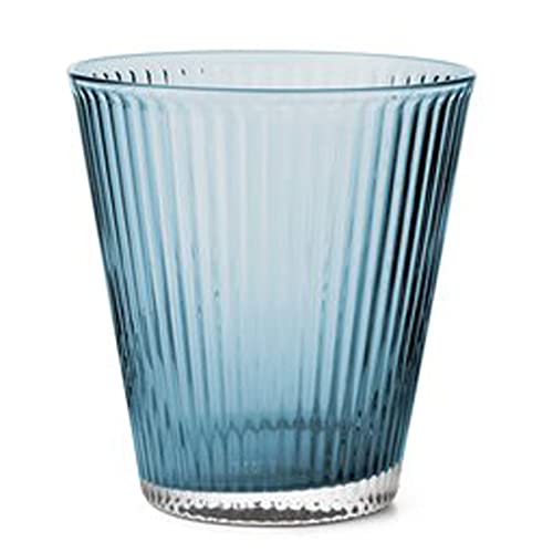 Rosendahl - Wasserglas aqua, 4 Stück, Mundgeblasenes Glas, 56.52 cl, Klassiker, Blue, Geometrisch, Wiederverwendbar