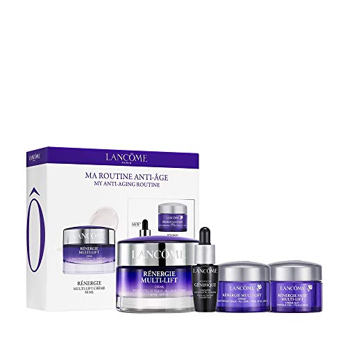 Lancome Renergie Multi Lift Anti Aging Set (1.7 Ounce/50ml Day Cream + 15ml Night Cream + 7ml Genifique Serum + 15ml Day Cream)