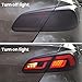Matte Black Car Light Tint Film - 30x100CM, Headlight, Brake, Taillight & Fog Light Tinted Color Films