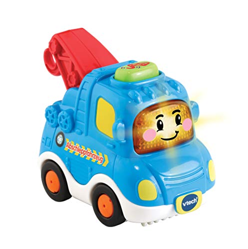 VTech Tut Tut Baby Flitzer - Auto giocattolo con musica, pulsante illuminato, frasi emozionanti e suoni – per bambini da 1 a 5 anni