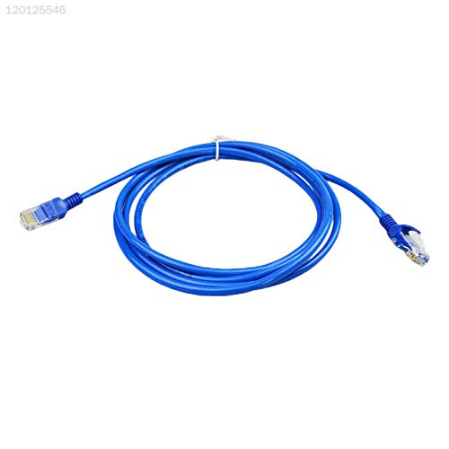 Blue Network Cat5e Lead LAN Network Cable to RJ45 3/5M M/M