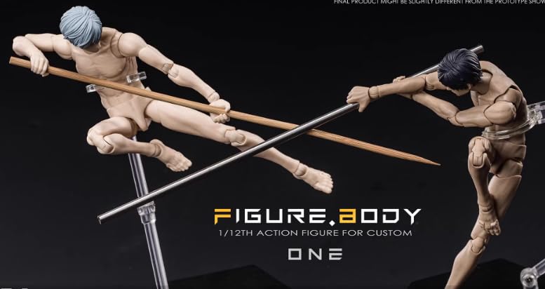 Amazon | VTOYS X BMS 1/12 壱号 男性 超可動 素体 VB003 黄肌