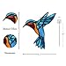 Stained Glass Bird Window Hangings SunCatcher, 9