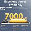 XIAOMI POCO M7 4G Smartphone 8GB+256GB Massive 7000mAh Batteria 6.9" FHD+ Display 144Hz AdaptiveSync Refresh Rate Powerful Snapdragon 685 Clear 50MP AI Dual Camera,with Charge (Sliver