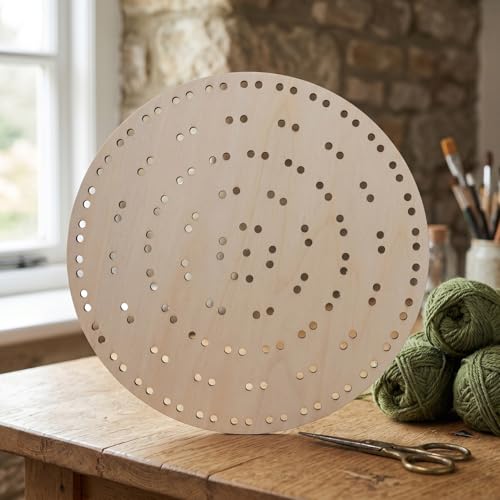 Couronnes de fleurs DIY sans effort avec cadre en bois troué