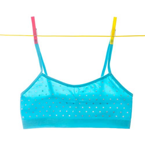 Alyce Intimates Seamless No Show Girls Sports Bra, Size Xl, Solids & Prints 1, Pack Of 10 #TOP1