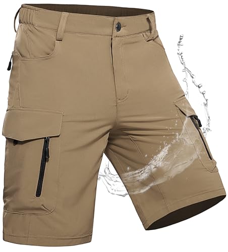 Wespornow Kurze Hosen Herren Shorts Herren mit 7 Taschen Cargo Arbeitshosen...