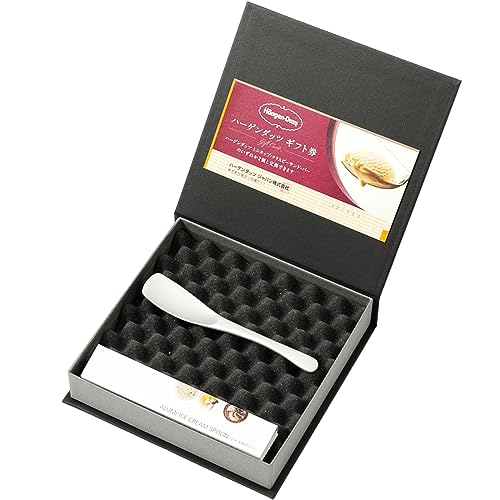 ハーゲンダッツ券アイススプーンセット アイスクリームスプーン 1本 1pcsトーダイ ギフト 化粧箱 (シルバー)のサムネイル