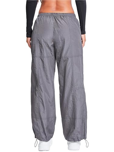 YMI Womens Jeans Women's Pull-on Nylon Parachute Pants3