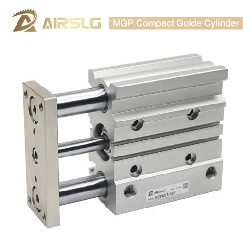 Actionneur pneumatique de guidage MGPM25 mini vérin compact double effet - 4
