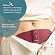 Beurer EM 50 Menstrual Relax, Menstruationspad mit TENS und Wärme-Funktion, gegen Menstruationsschmerzen und Schmerzen aus Endometriose, klinisch validierte und natürliche Linderung, tragbar, Akku
