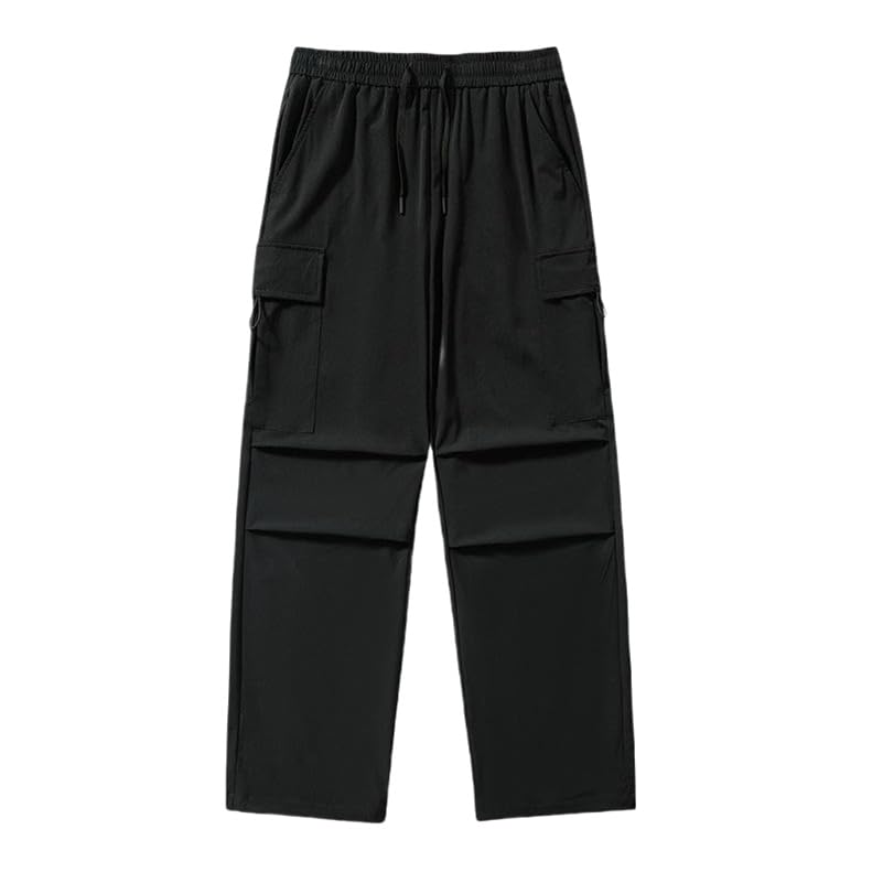 Pantalon cargo d'été pour femme léger et confortable avec cordon de serrage