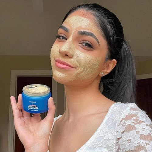 Aavrani Beauty Ritual Discovery Set - Travel Size Set of Purifying Oil Cleanser, Glow Activating Exfoliator Turmeric Clay Mask, Balance Restoring Serum, and Moisturizing Cream Daily Skin Care - Image 6