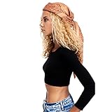 VIELSEITIG: Die perfekte Größe als Hals- oder Kopftuch. Man kann diese artischen Tücher aber auch als Wandbehang oder Sofaüberwurf verwenden.