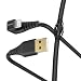 Produktbild Hama Lade-/Datenkabel Gamer (USB-A auf Lightning Kabel, gewinkelt, kompatibel für Apple, iPhone, 1,5m) schwarz