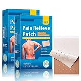 Pain Patches Heat Patches Larger Size 120 PCS, Pain Plaster 12 Hours Long-Lasting for Back Knee Joint Muscle Neck Shoulder Pain, 7 * 10cm