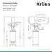 KRAUS Kitchen Soap and Lotion Dispenser in Stainless Steel, KSD-42SS