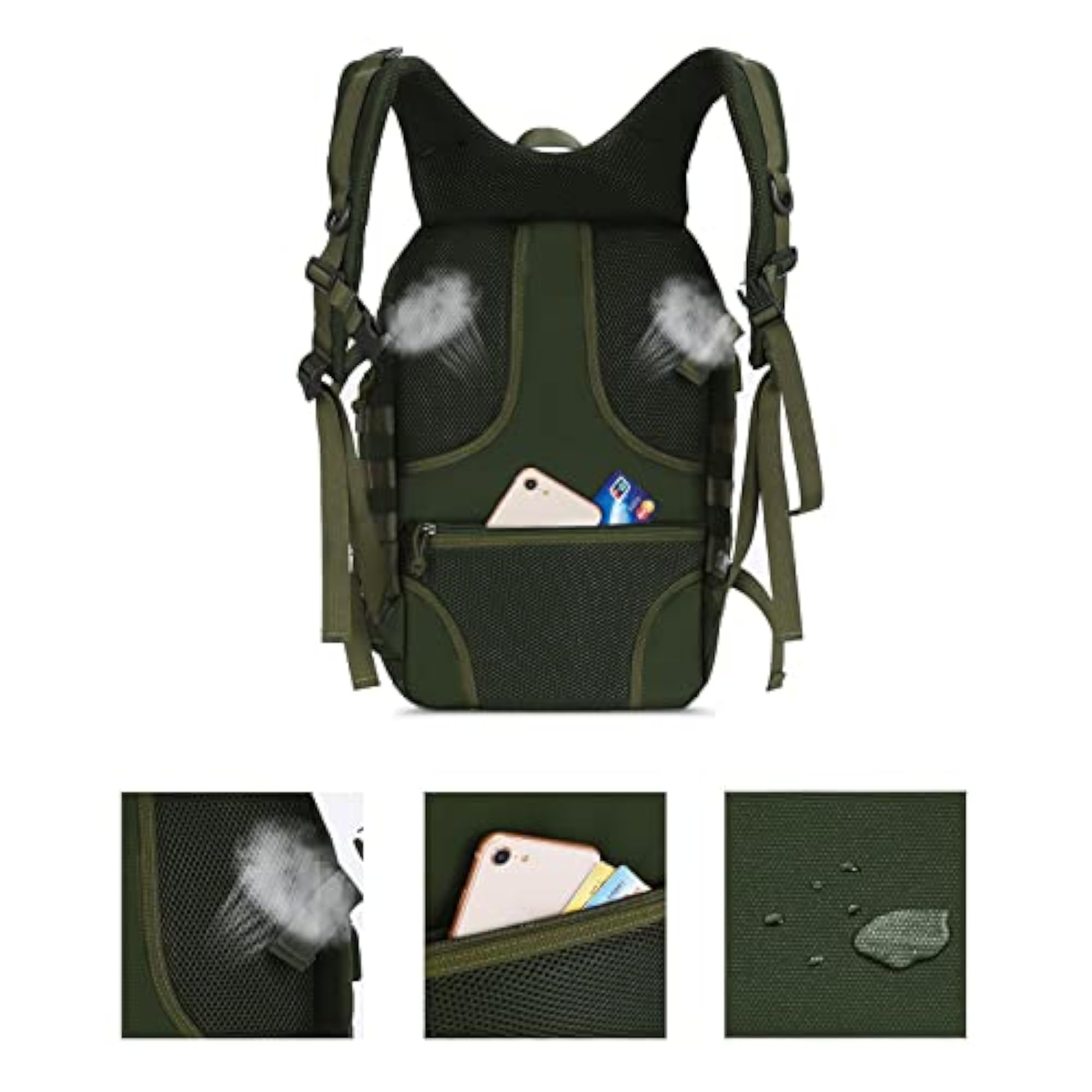 30L Tactical Military Daypack for Outdoor Sports