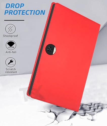 Image of TGK Flip Case Cover for Honor Pad 9 12.1 Inch Tablet (Red)
