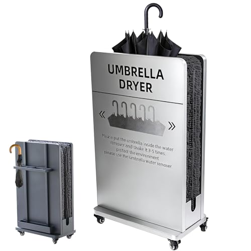 COUCHO Soporte secador de paraguas comercial