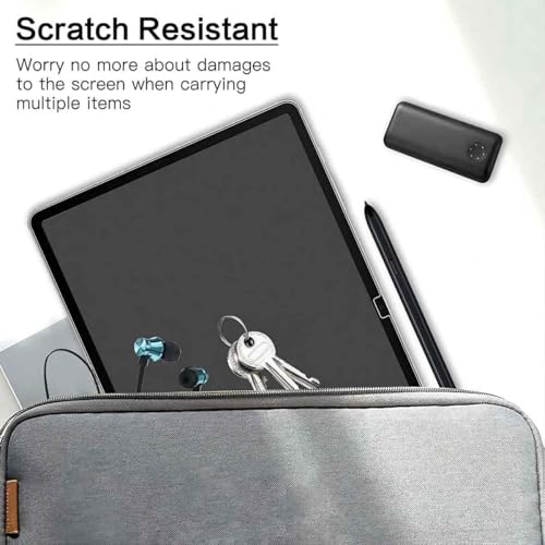 Image of Paper Screen Protector Compatible with Samsung Galaxy Tab S10 Plus 2024 / S9+ / S9 FE+ 2023 12.4-Inch PET Film For Writing, Drawing & Note-Taking-Matte