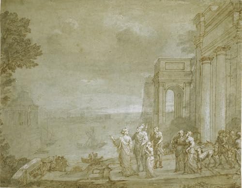 Impression toile Carthage Claude Lorrain chef-d'œuvre musée chez soi