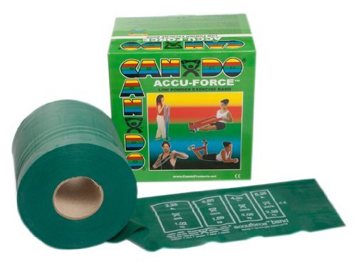 ALIMED 51878 Accuforce Resistive Band Green/Medium 50 yd Disp. Box