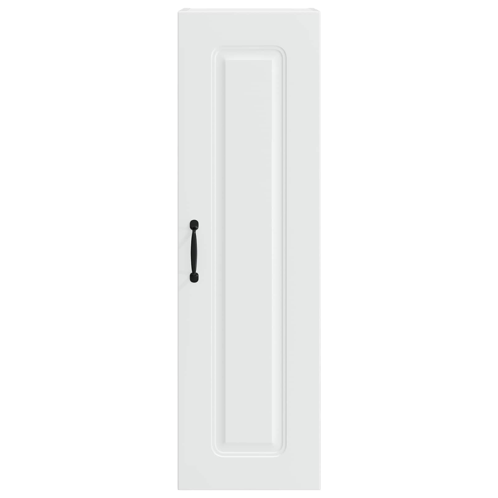 Küchenschrank Kalmar Weiß Holzwerkstoff 30 x 31 x 100 cm Innenbereich Stauraum Schrank mit geräumigem Design für Küche und Aufbewahrung von Kochutensilien