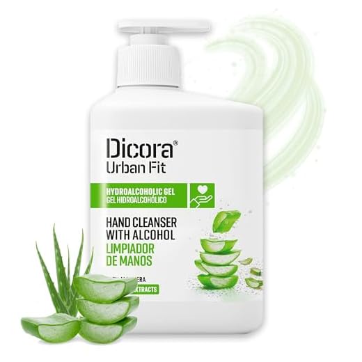 Gel Higienizante Hidroalcohólico Manos potenciado con Aloe Vera 500ml - Caja 5 unidades